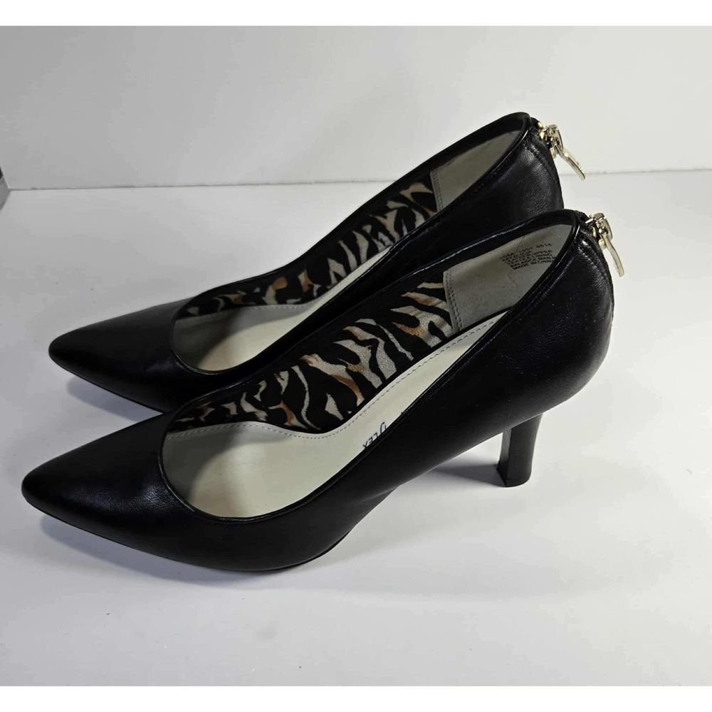 Anne Klein Black Pointed Toe Heels